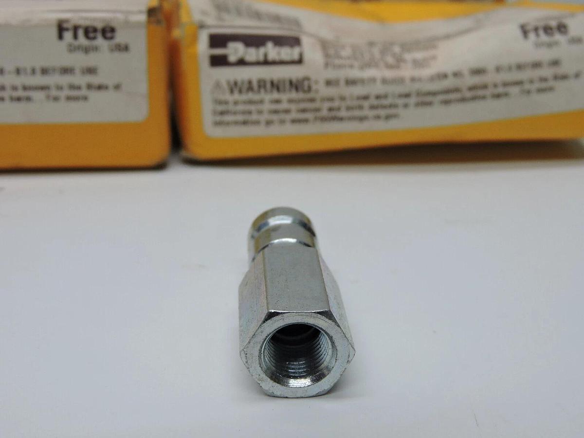 (x20) Parker PD322 Nipple Female Pipe GENUINE OEM - NEW!