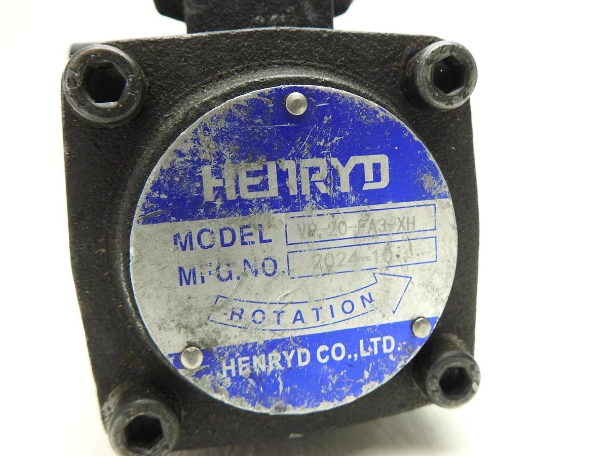 Henryd VP-20-FA3 Variable Vane Pump Hydraulic VP-20-FA3-XH - NOB NEW