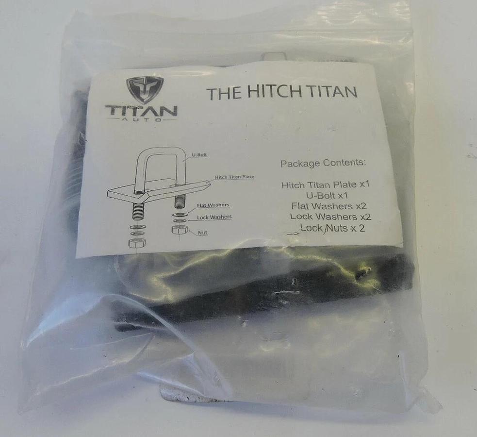 Titan Hitch Tightener Anti Rattle Pin Noise Swaying Reduction 1.25" Or 2" Tow !