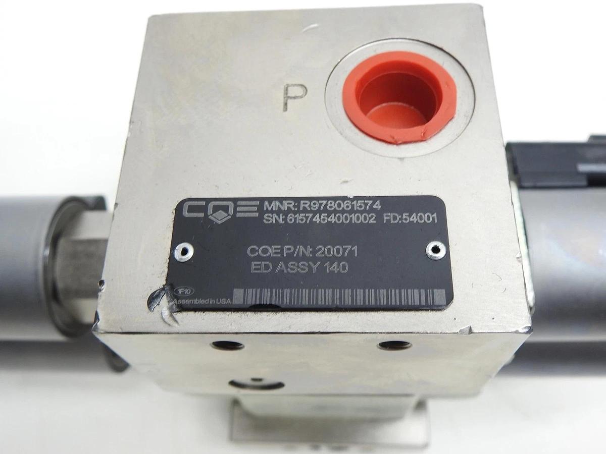 Coe Orchard Equipment Hydraulic Valve Manifold R978061574 COE# 20071, R978061574