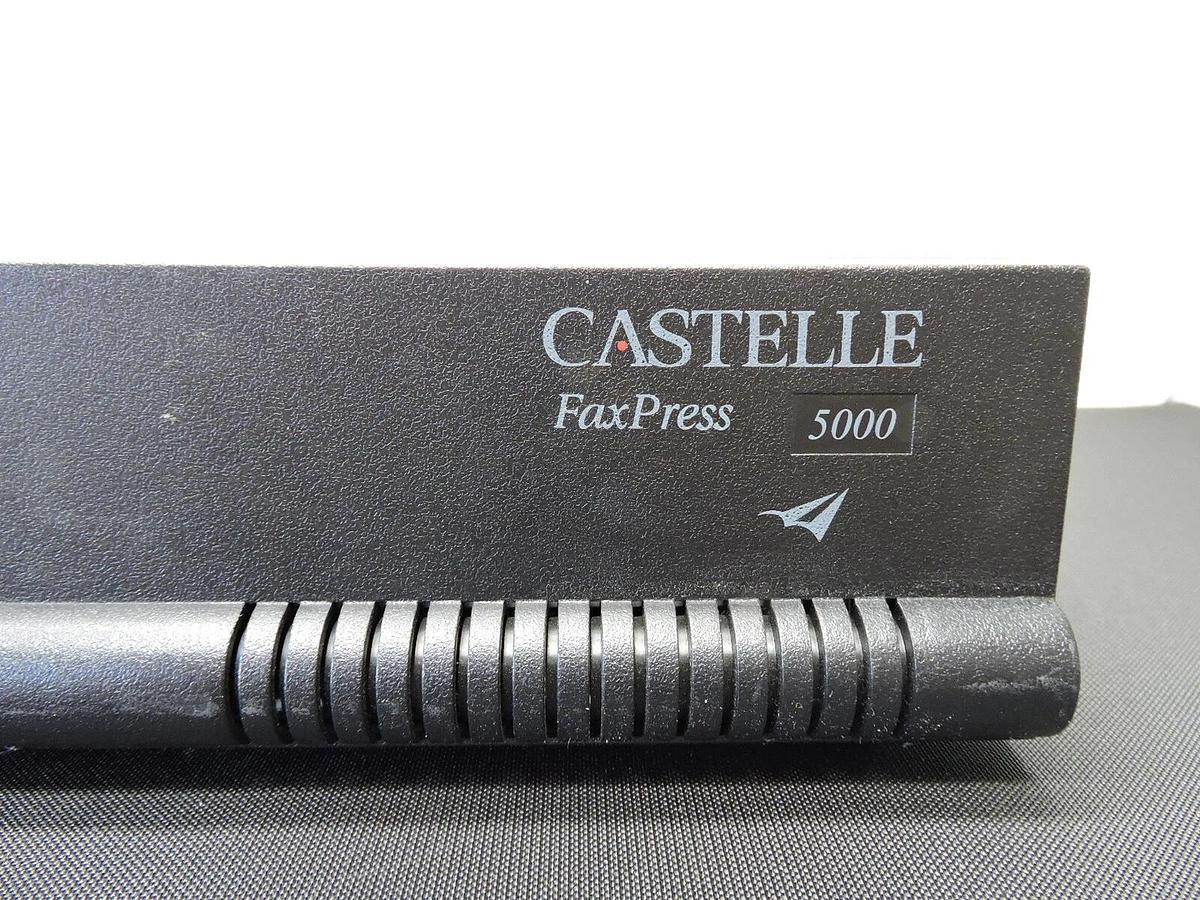 Castelle FaxPress 5000 (8-Line) External Fax / Modem 8-Port Server - USED