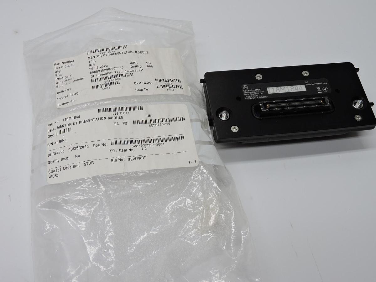 GE Mentor UT Presentation Module 118M1844 Replacement Part - NOB NEW