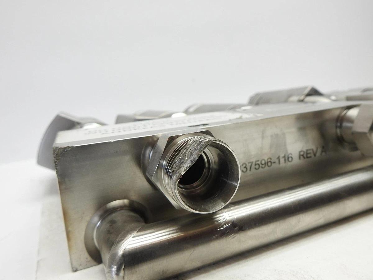 Festo Solenoid Valve Manifold Block 8113658, VAVC-F12-SCD-25-TP, 715-337596