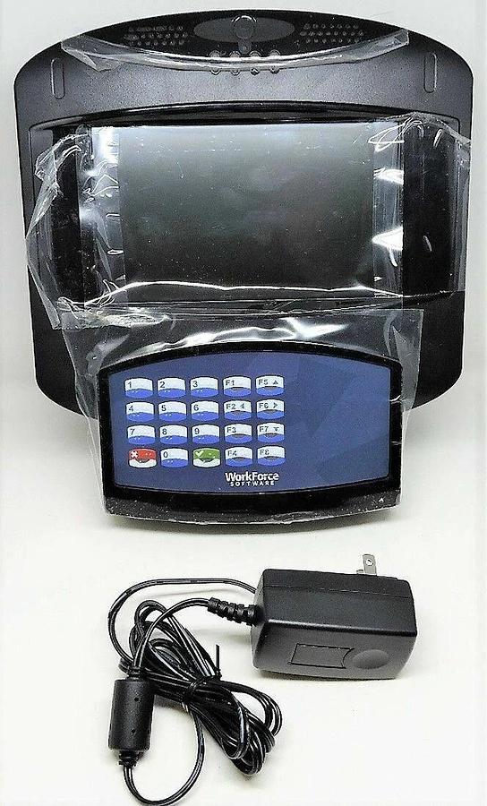 ATS PeoplePoint Workforce Linux OS v EMPCENTER W5034 Biometrics TimeClock