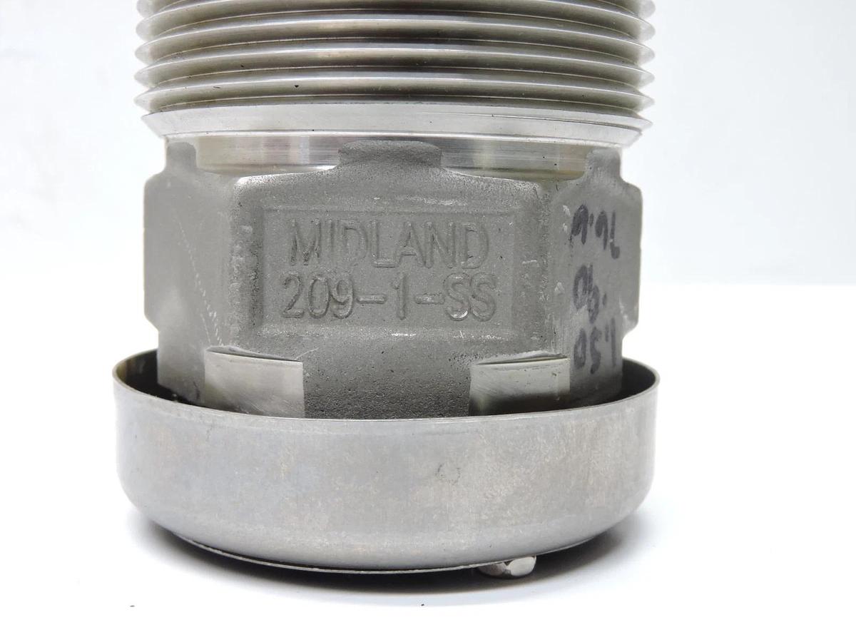 Midland Vacuum Relief Valve A-209-W-NS-NE OPW 209-1-SS for Rail Car - NEW!