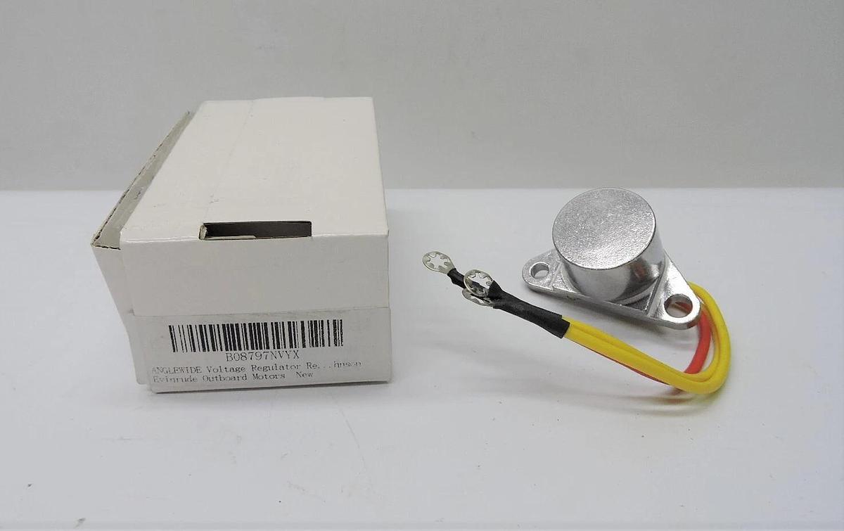 Anglewide Voltage Regulator for Evinrude Outboard Motors - NEW!