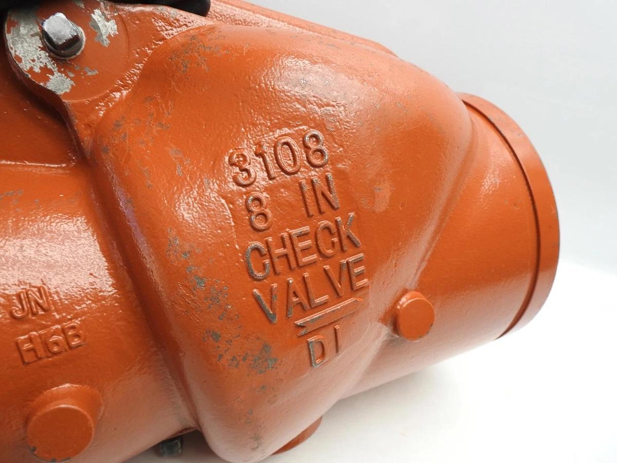 Gruvlok 8" Check Valve Series 78FP, 300 PSI 7800 Check Valve ANVIL - NEW!