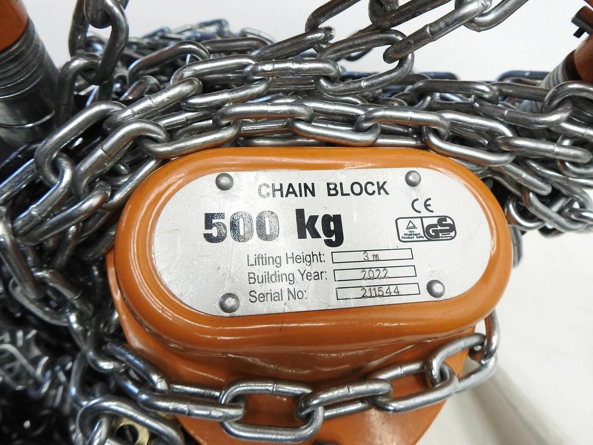 Vestil 500 KG Low Headroom Chain Hoist Trolley LOW-1G 1000 LBS - NOB NEW!
