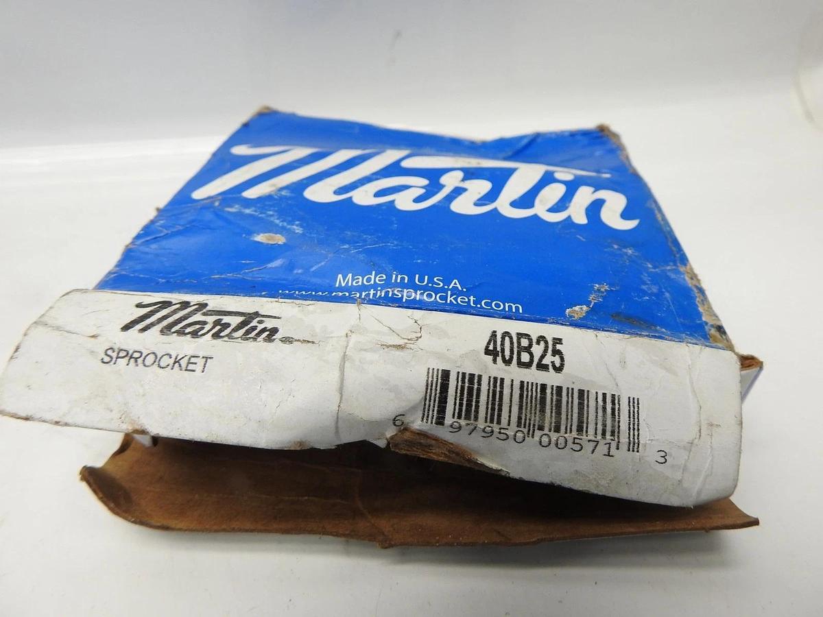 Martin 40B25 Roller Chain Sprocket - NOB NEW!