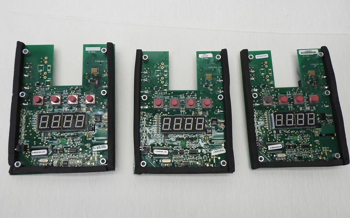 x3 Antunes 4070214 Control Board Assembly, Green, DFW - AS IS UNTESTED