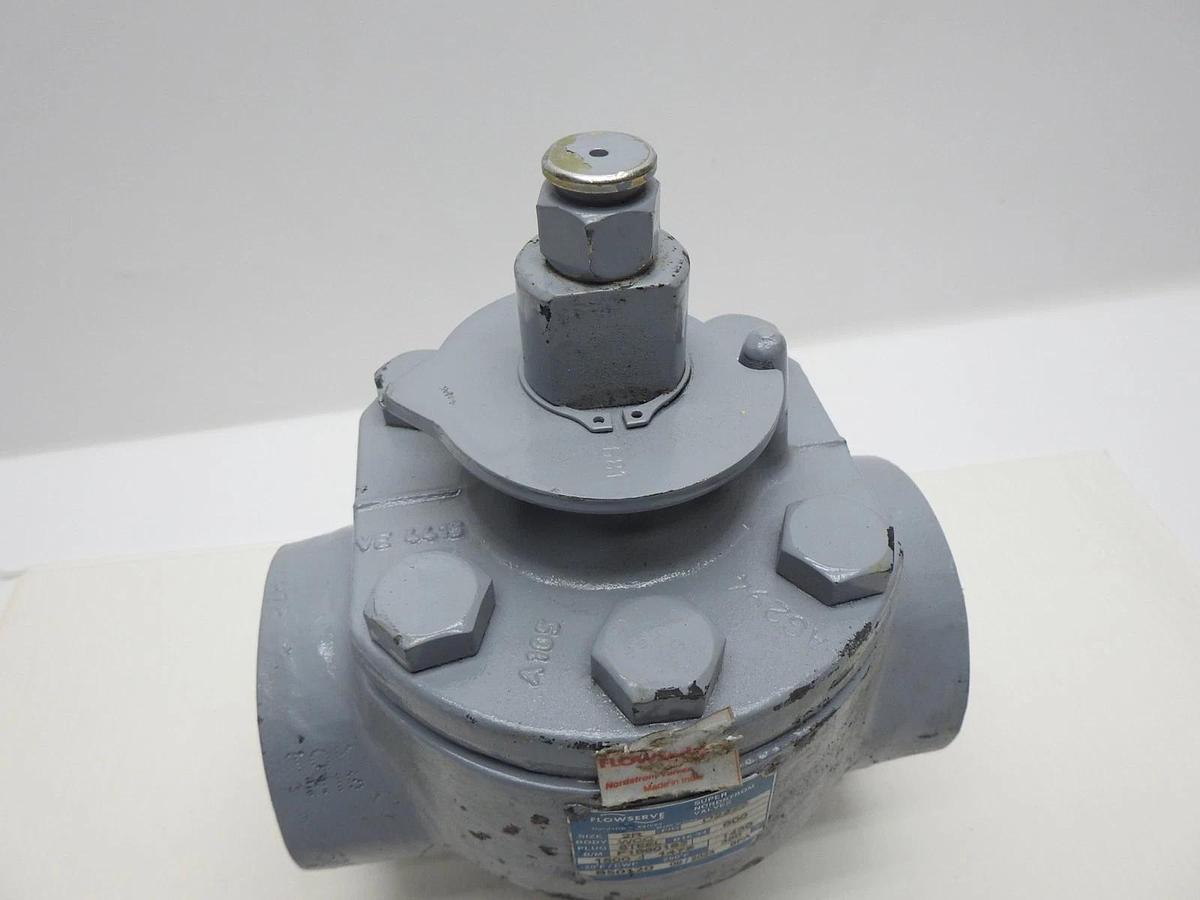 Flowserve 2R 600 D2224 WCC Steel F1660182 Plug Valve - OEM GENUINE - NEW