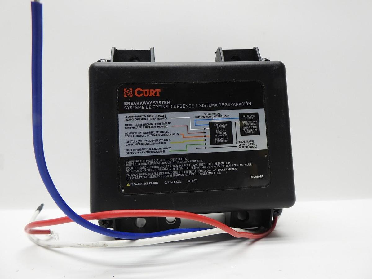 CURT S05201X-RA Trailer Breakaway System - NOB NEW!