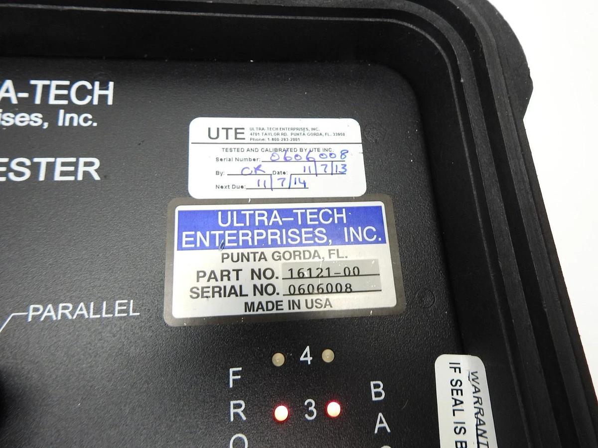 UTE Ultra Tech AC Vane Relay Tester Model No. 16121