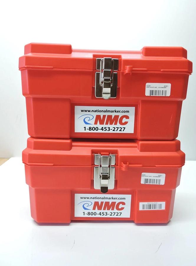 Lot of 2 - NMC ELOK1 Portable Economy Lockout KIT