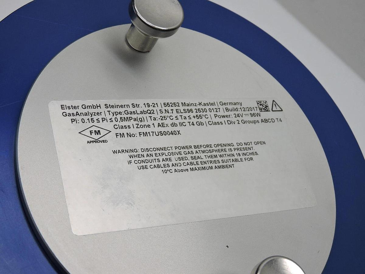 Honeywell Elster GasLab Q2 Gas Analyzer (Calorific value, Wobbe index, +More)