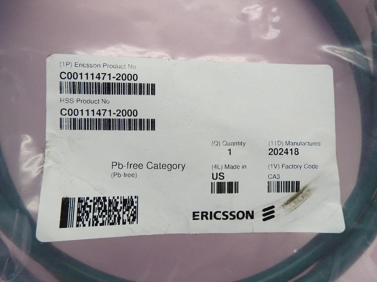 Ericsson C00111471-2000 Ground Cable Assembly - NEW