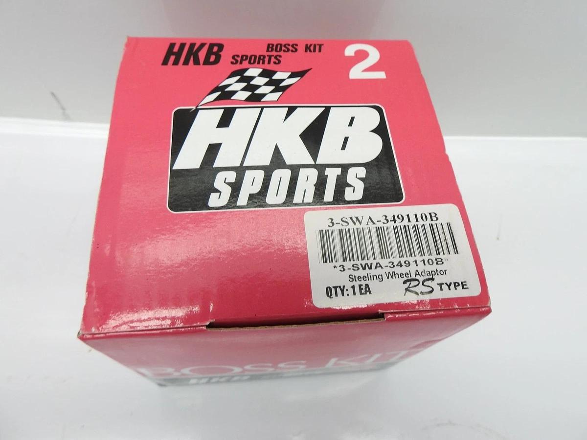 HKB Sport 3-SWA-349110B Steering Wheel Adaptor RS Type - NEW
