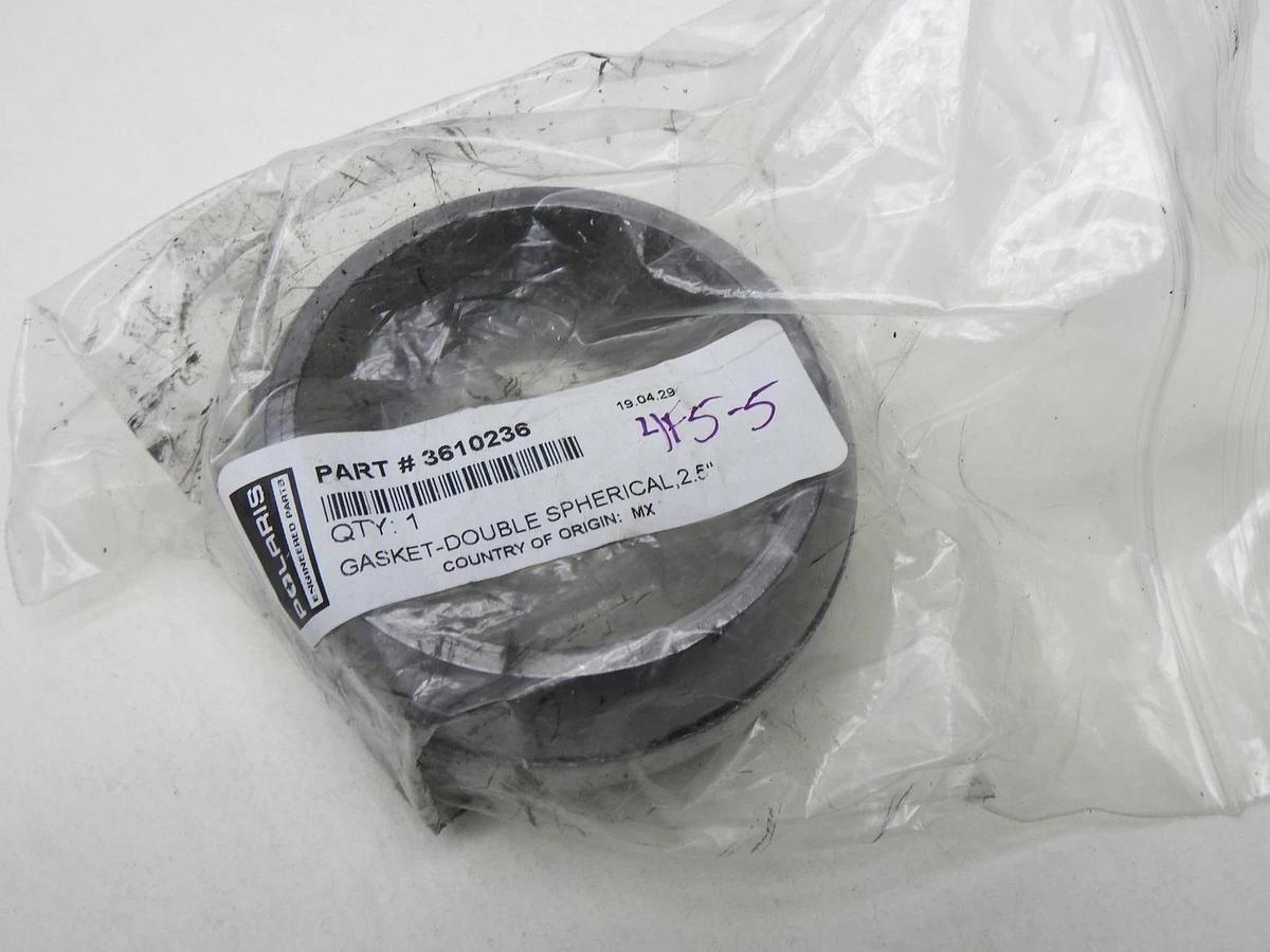 OEM Polaris 3610236 GASKET-DOUBLE SPHERICAL 2.5" RZR 1000 XP (For: Polaris) NEW
