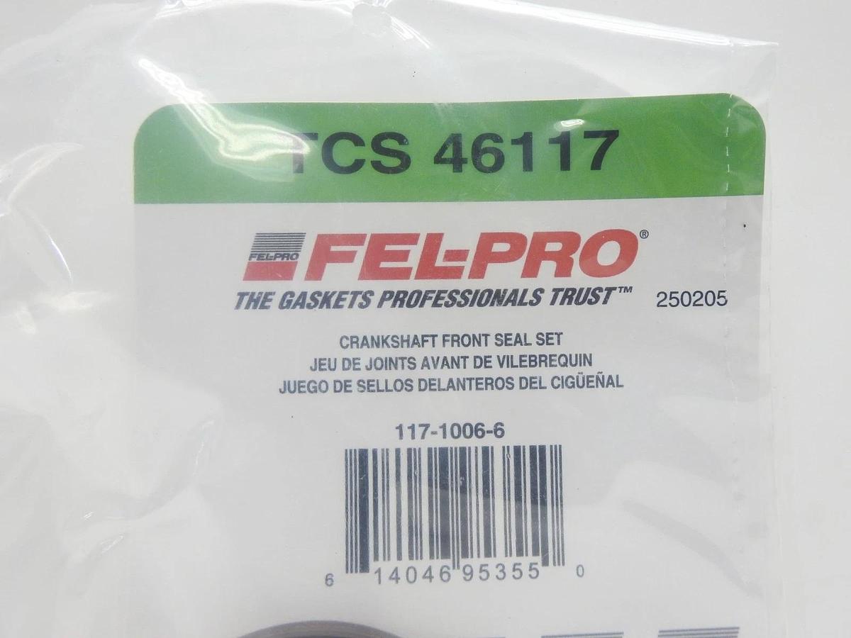 Fel-Pro TCS 46117 Engine Crankshaft Seal Kit for Ford F-150 TCS46117 - NEW!