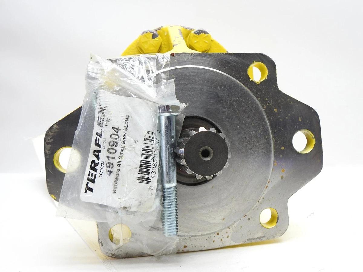Geartek Hydraulic Motor MD Series MD20-1C (Yellow) 6 Bolt, 14 Teeth Shaft) NEW
