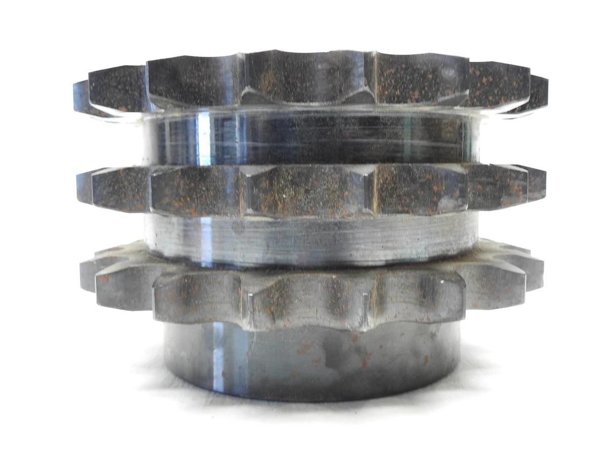 Martin E100B18 Triple Roller Chain Sprocket (Pitch: 1.250", 18T, OD: 7.839") NEW