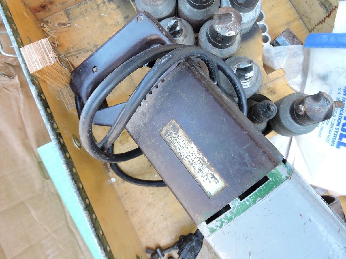 T-DRILL T-55g / T55G PORTABLE COLLARING MACHINE COPPER w/ Accessories!