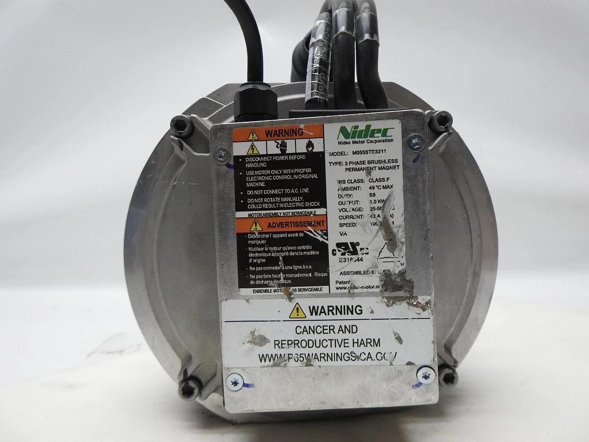 Nidec 3 Phase Brushless Permanent Magnet Gear Motor 330-00221 - BULK NEW