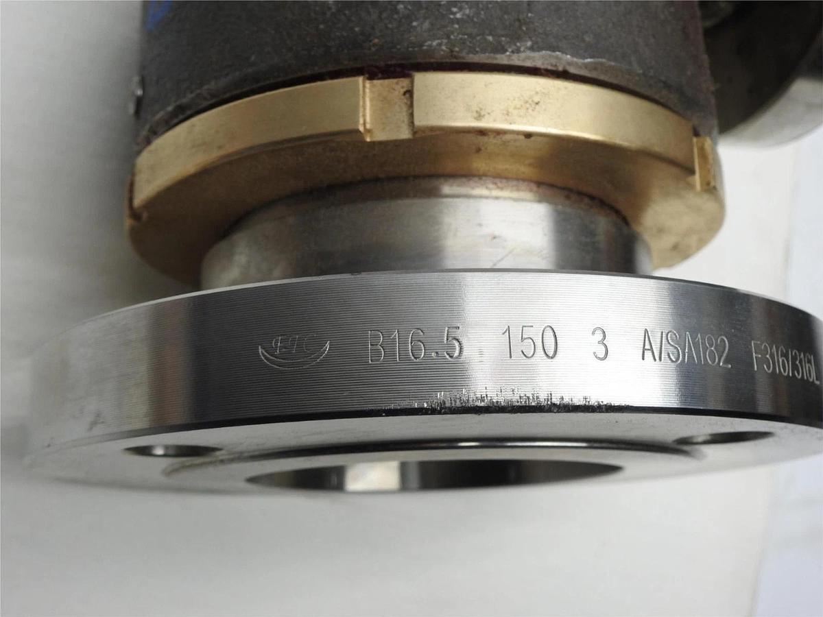 FTC Valve 23L1356 B16.5, 150 3 A/SA182 F316/316L - NOB NEW!