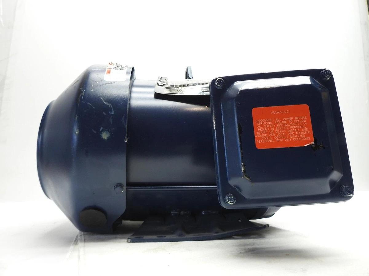 Marathon GT1513 Electric Motor 5 HP 1800 Rpm 3PH 230/460 Volt 184T Frame