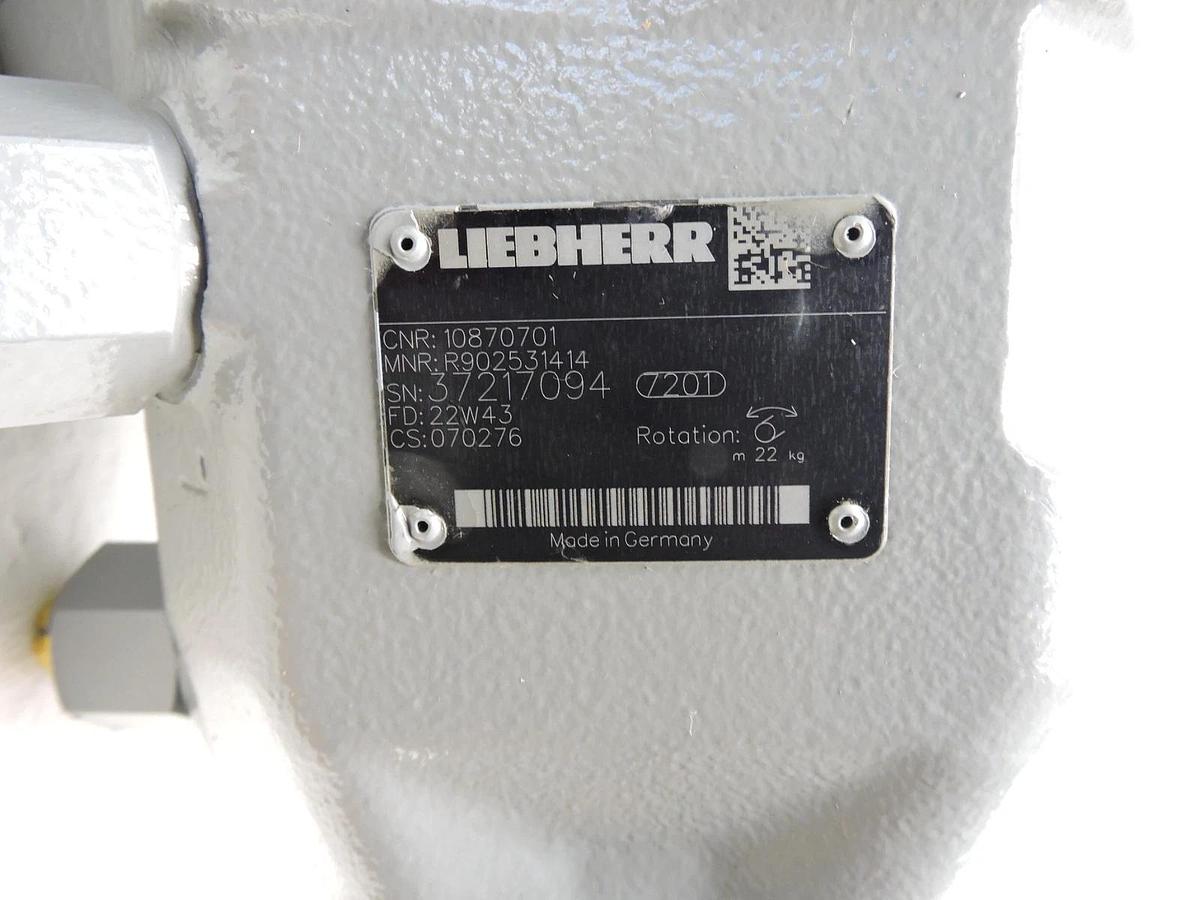 Liebherr 10870701 (Rexroth: R902531414) Hydraulic Axial Piston Variable Pump OEM