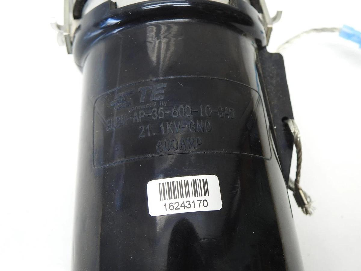 TE Connectivity ELBM-AP-35-600-IC Dead Break Elbow Connector 21.1KV-GND 600 AMP