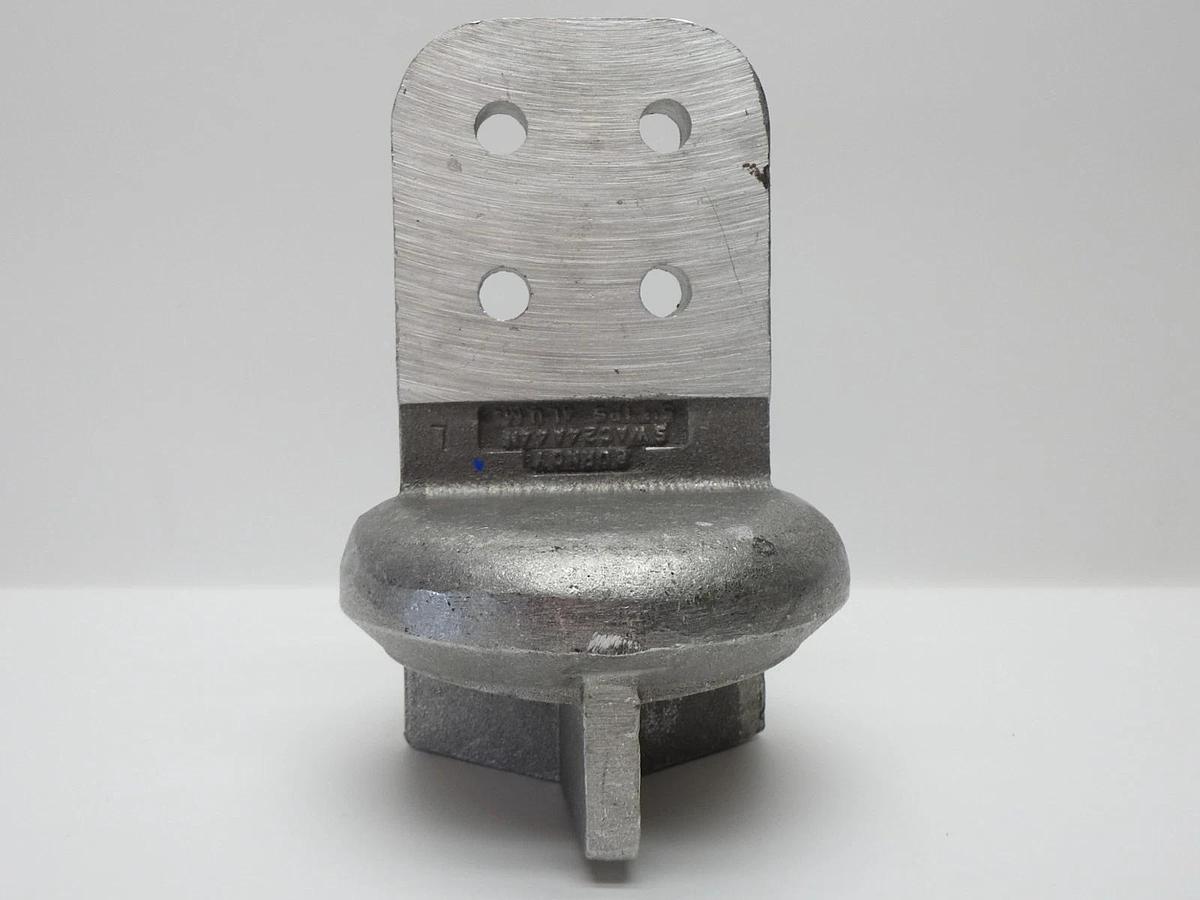Burndy SWAC-A-N Welded Terminal Connetors 7.72 in Aluminum SWAC24A44N OEM NEW