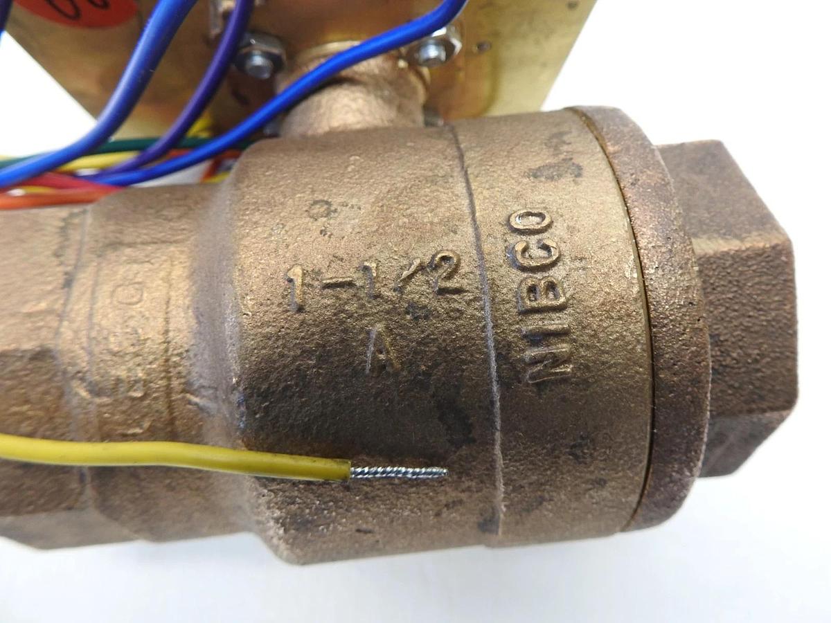 Nibco KT-505W-8 Fire Protection Ball Valve Bronze Actuator 1-1/2" NPT - NOB NEW