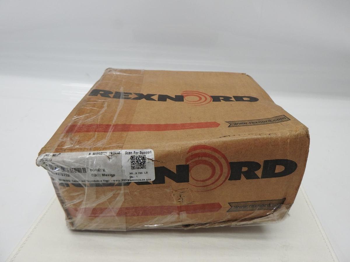 OEM Link-Belt BS227056 Linkbelt Ball Bearing Flange Unit - Genuine NEW!