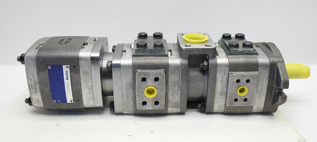 Voith 3-Section Hydraulic Gear Pump IPV4-16-171 H68.524010 IPV4-32 159.00730110