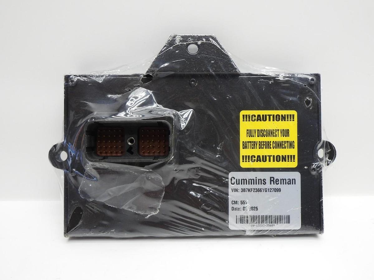 OEM REMAN CM551 1998-2002 Dodge Ram Truck (Cummins) 5.9L ECM - PROGRAMMED TO VIN