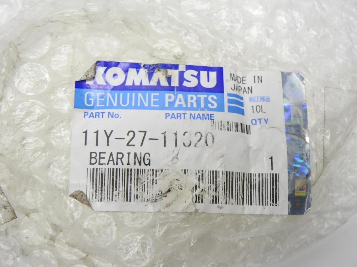 GENUINE Komatsu Bearing 11Y-27-11320 - OEM NEW!