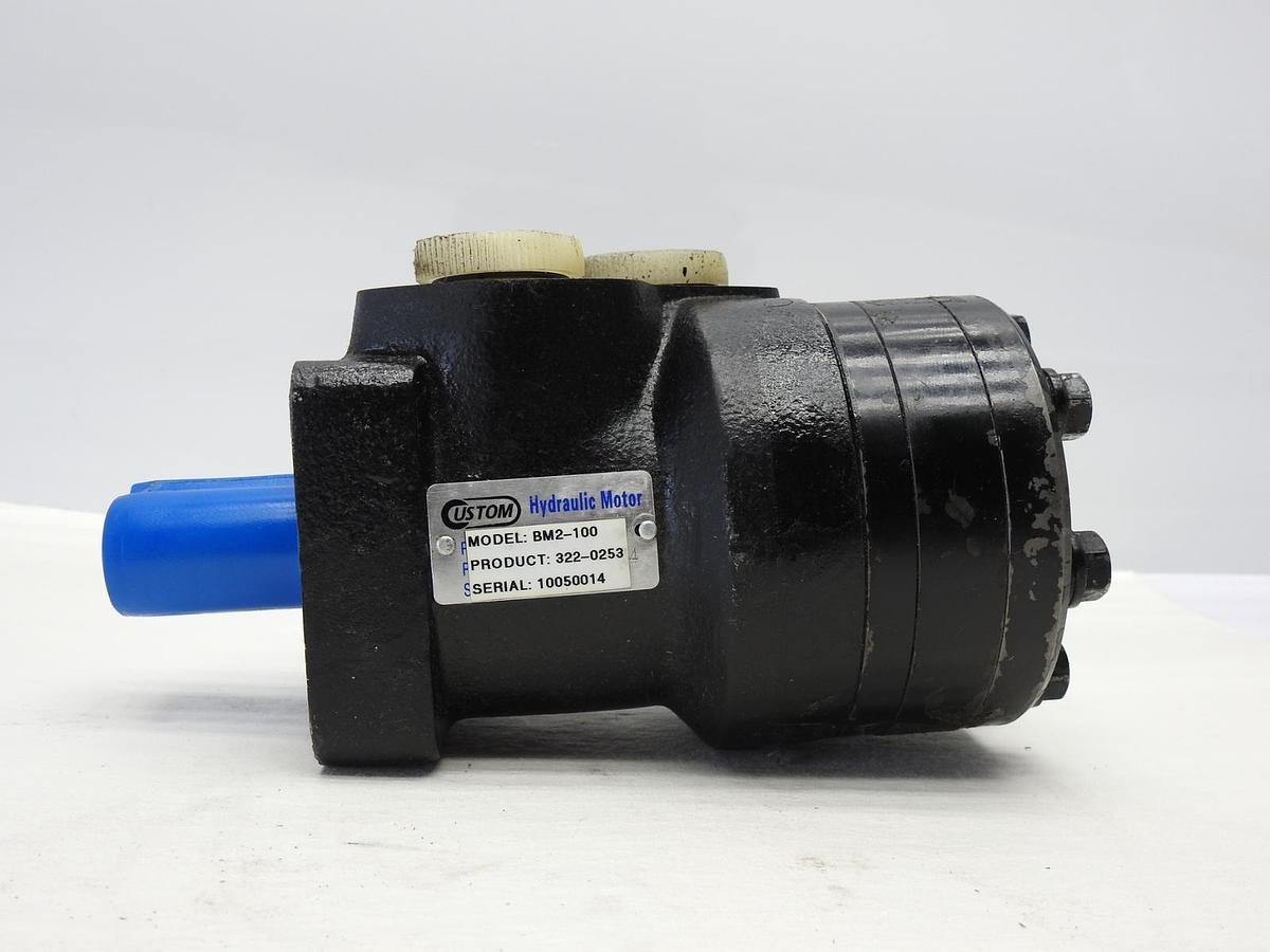 Custom Hydraulic Motor BM2-100 Hydraulic Motor (4 Bolt, Keyed Shaft) NEW