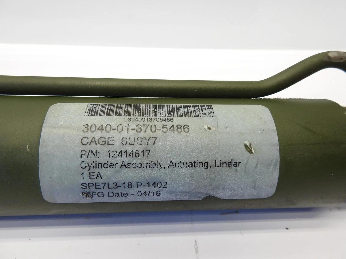 BAE Systems 12414617 LMTV/MTV Spare Tire Hydraulic Cylinder 3040-01-370-5486 NEW