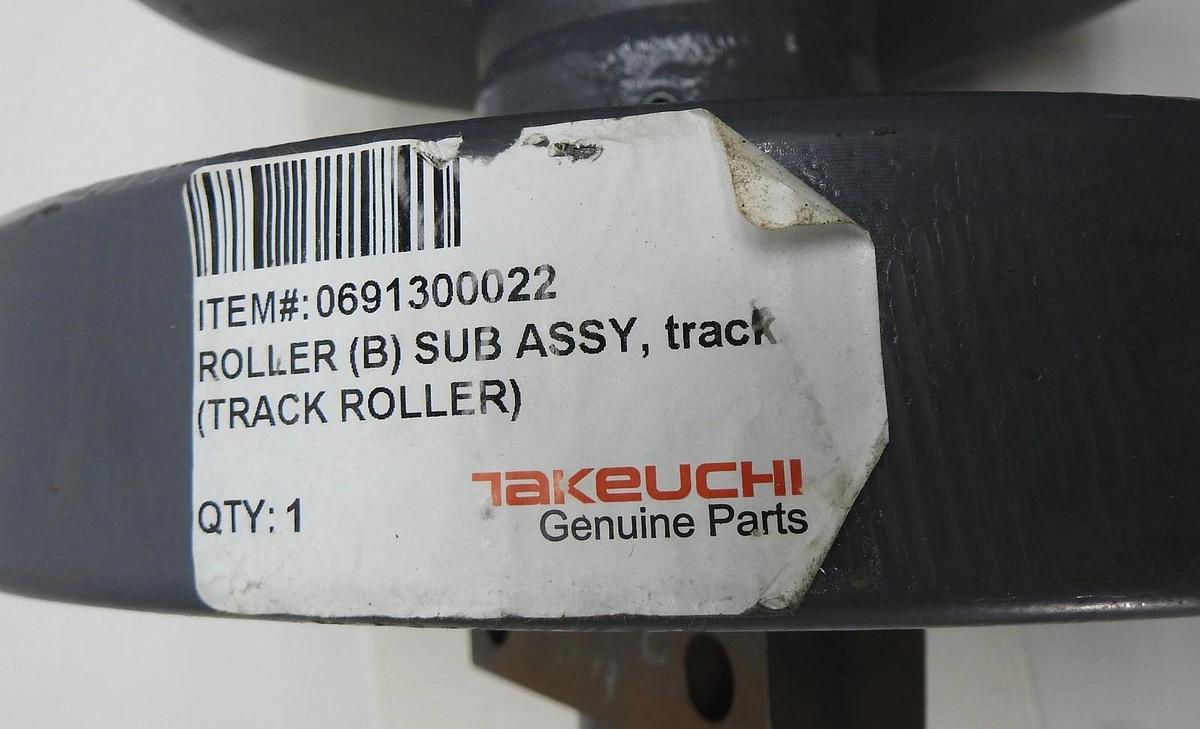 Takeuchi 0691300022 Track Roller (B) Sub Assembly For TL12R2, TL12V2 Machine NEW