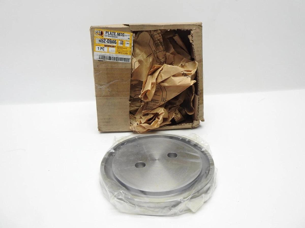 OEM CAT 452-0946 19mm Thick Rotation Sensor Mounting Plate for Motor Grader