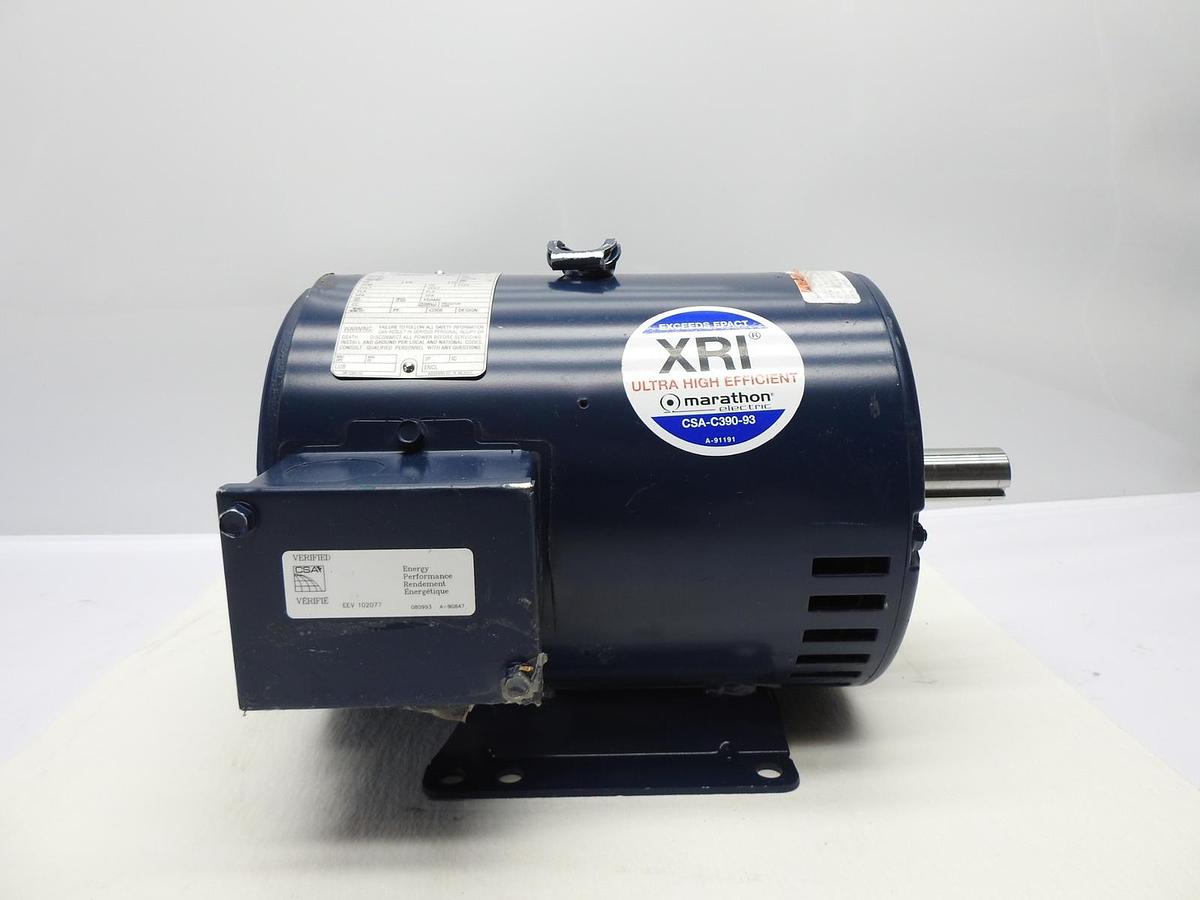 Marathon 184TTDW6031 CAT# E1931 5 HP, 3 PH, 1755 RPM - NOB NEW -READ-