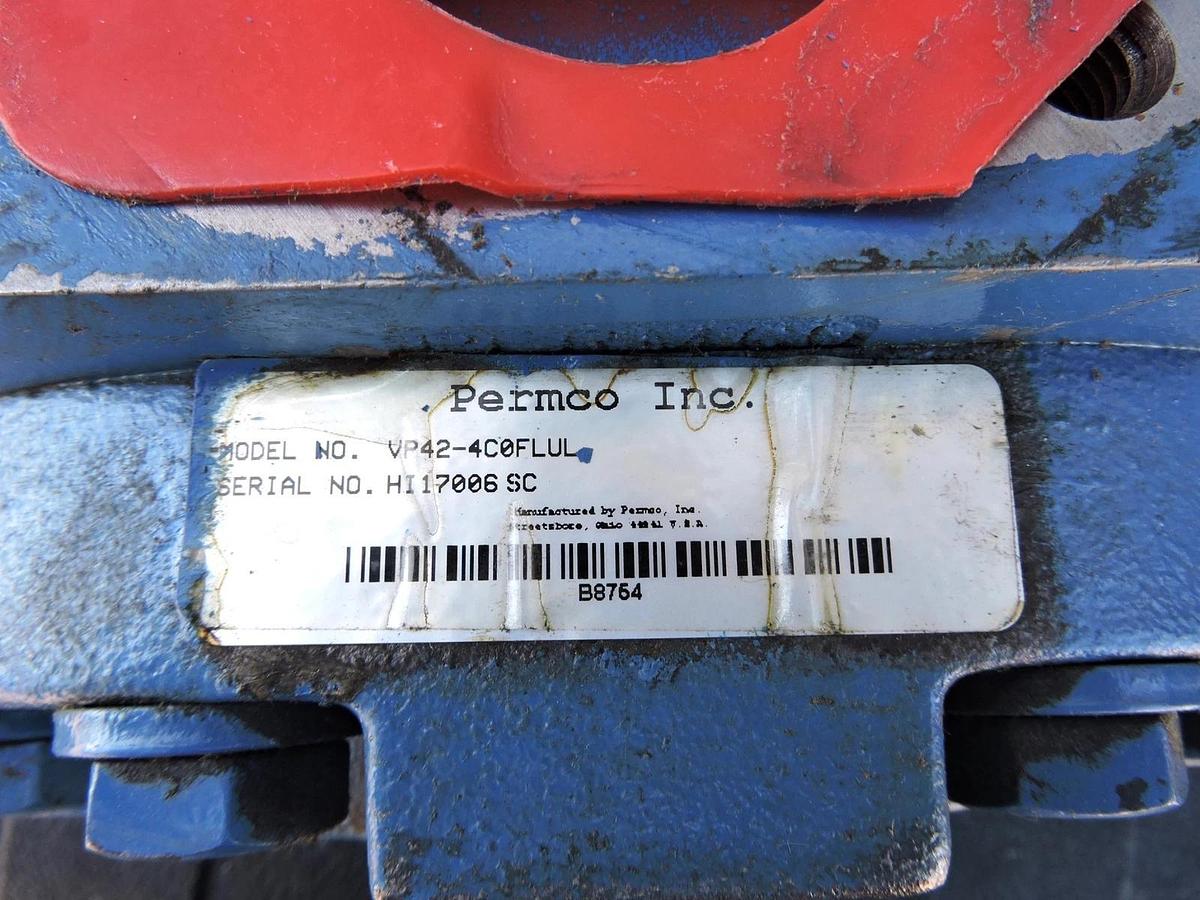 Genuine Permco VP42 Series VP42-4C0FLUL Pump 42 GPM @ 1200 RPM CCW Rotation NEW!