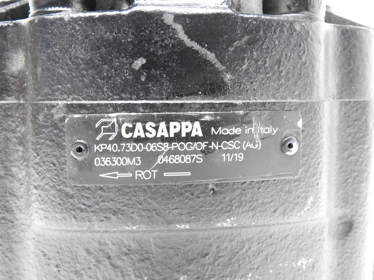Casappa KP40.73D0-06S8-POG/OF-N-CSC (AG) 036300M3, 0468087S KP40 Hydraulic Pump