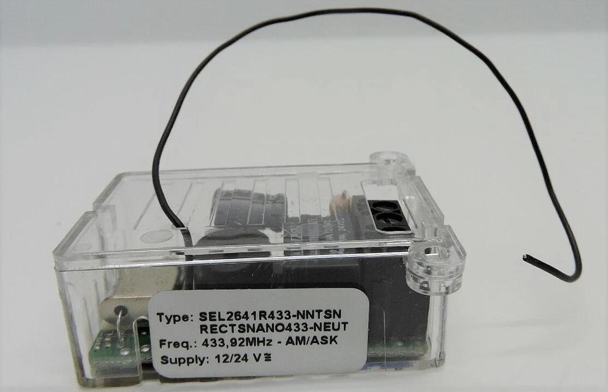 WIKK Wireless REC 1 CHAN 433 Nano Receiver 1 Channel 433 433.92 MHz Relay Radio
