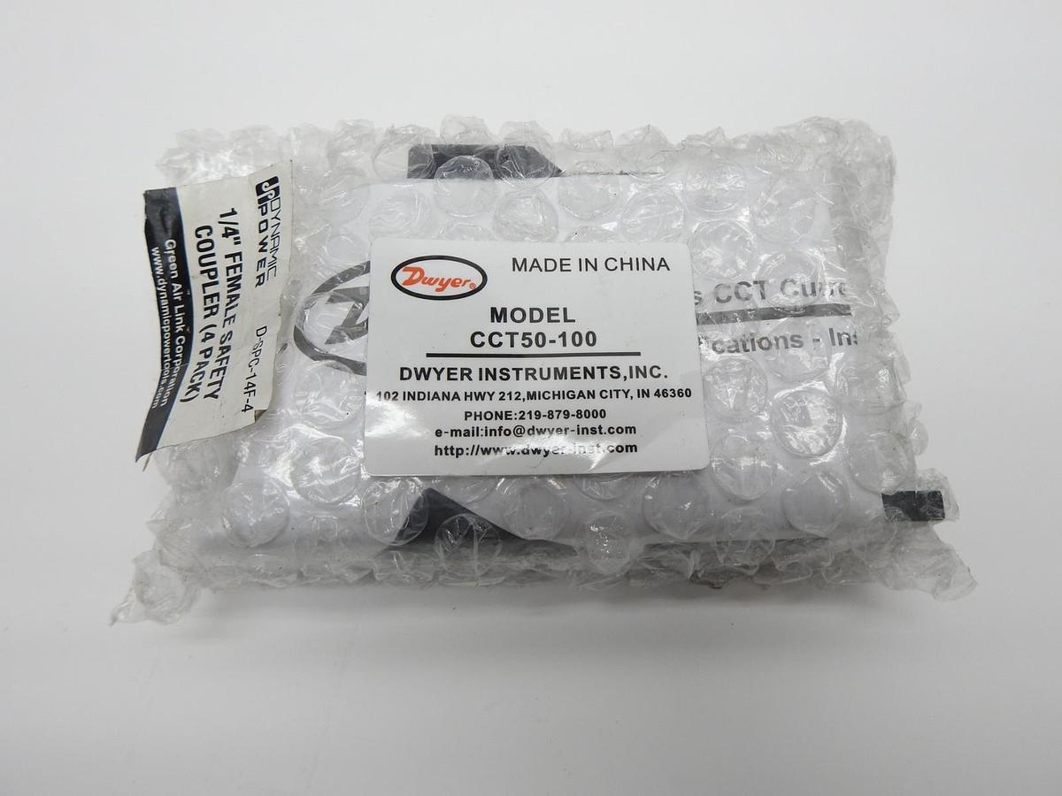 Dwyer Instruments CCT50-100 Current Transformer, 100/150/200 A, 4-20 mA, CCT50