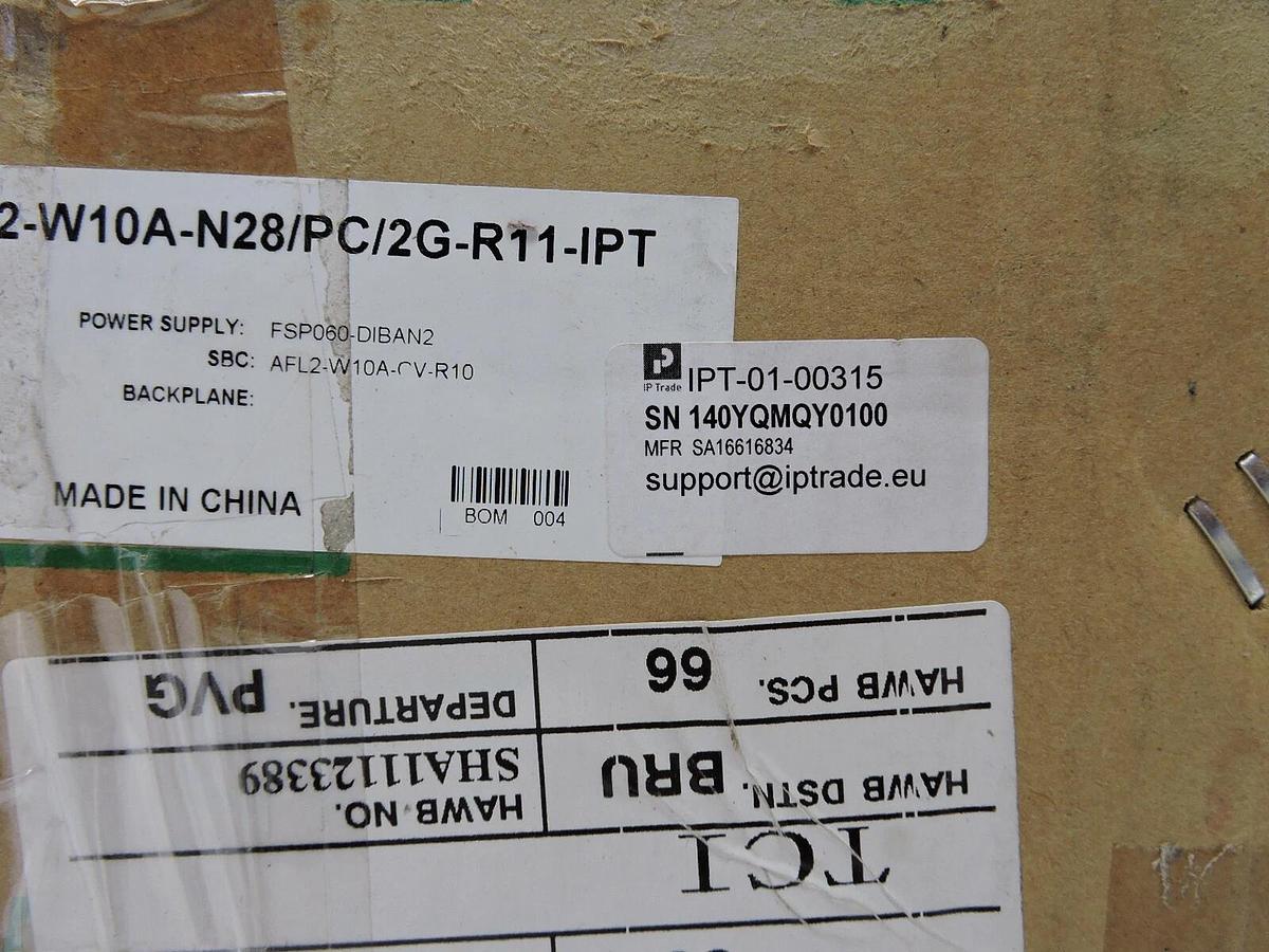 ipTrade AFL2-W10A-CV-R10 All-in-One Touch Panel AFl2-W10A-N28/PC/2G-R11-IPT