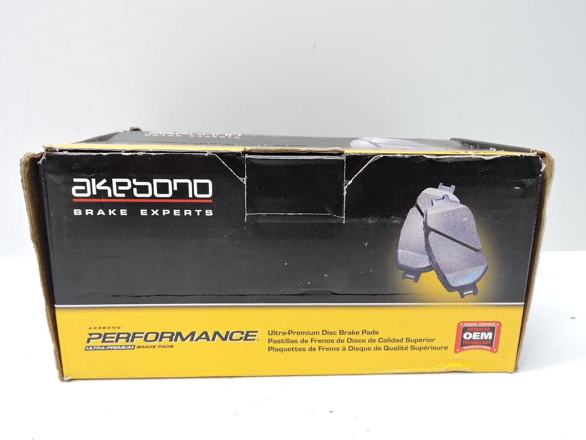 Disc Brake Pad Set-Performance Ultra Premium Ceramic Pads Rear for 2015+ Mustang