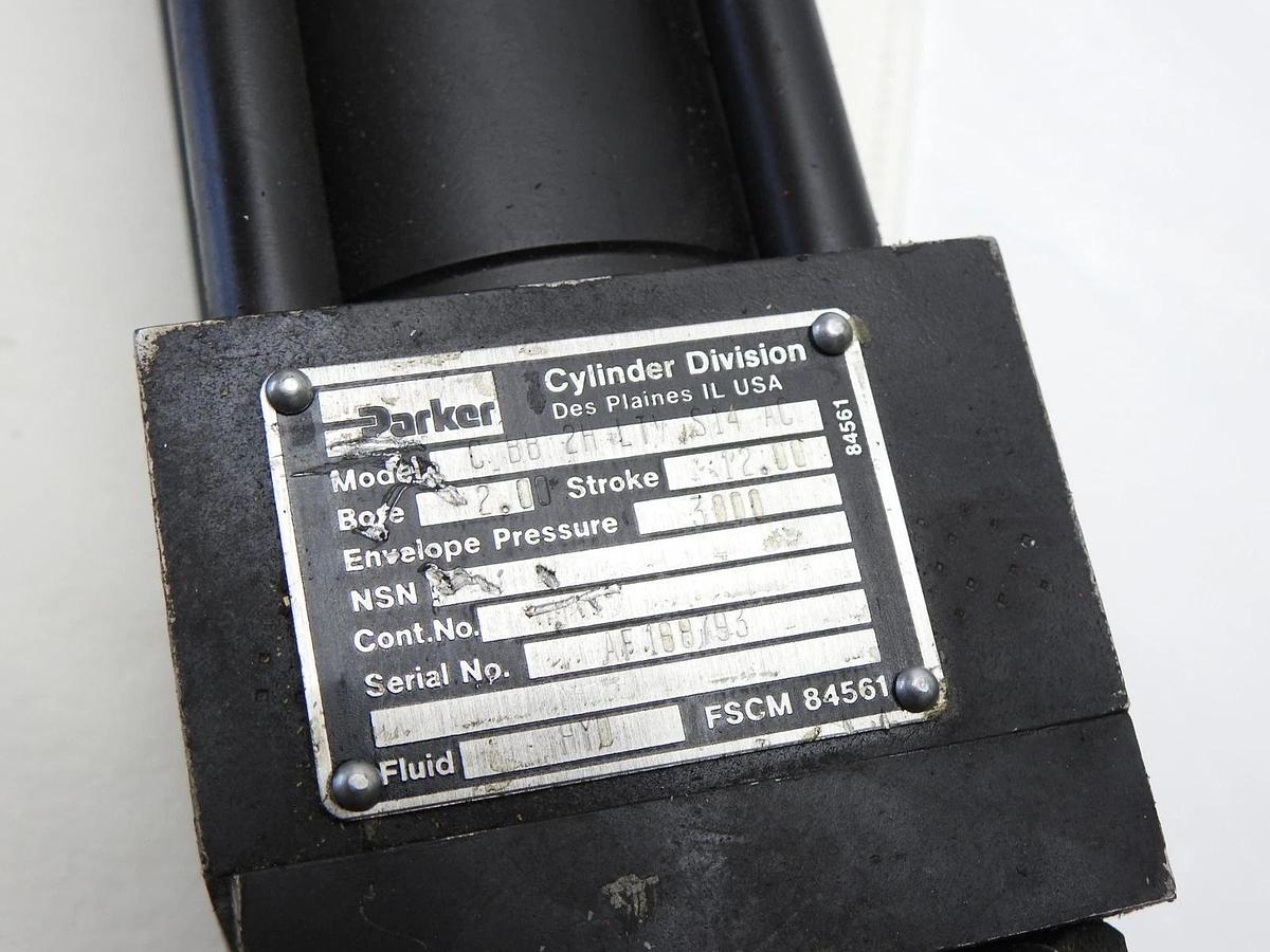 Parker 2H Series Hydraulic Cylinder C BB 2H LT S14 AC (AF159060A0) CBB2HLTS14AC