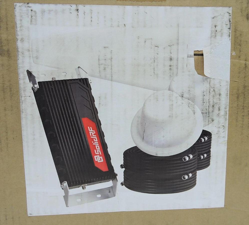 SolidRf Building Force - XD  Signal Booster All U.S. Carriers Up to 12,000 Sq Ft